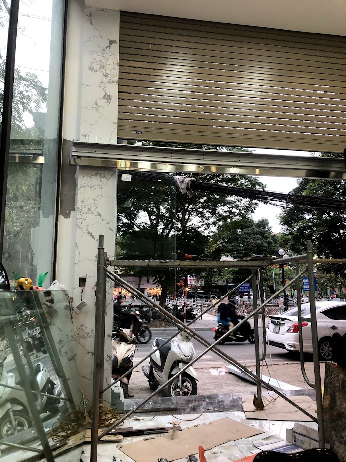 Lắp đặt gia cố xà thép